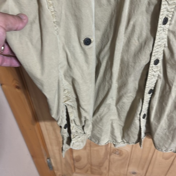 Vintage Redhead Casual Khaki Button-Up Shirt - Picture 2 of 6